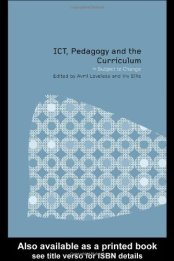Cover Buku ICT, Pedagogy and Curriculum